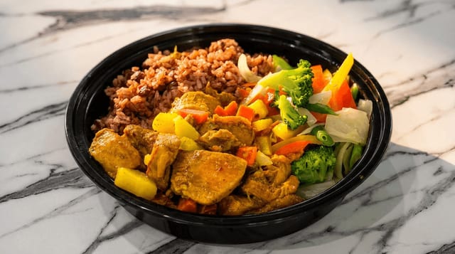 Curry Chicken Bowl.