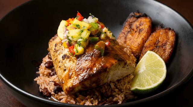 Jerk Mahi-Mahi.