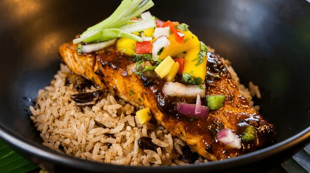 Salmon Bowl.