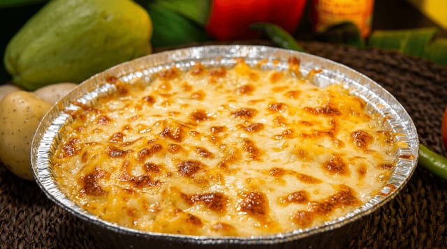 Baked Mac & Cheese.